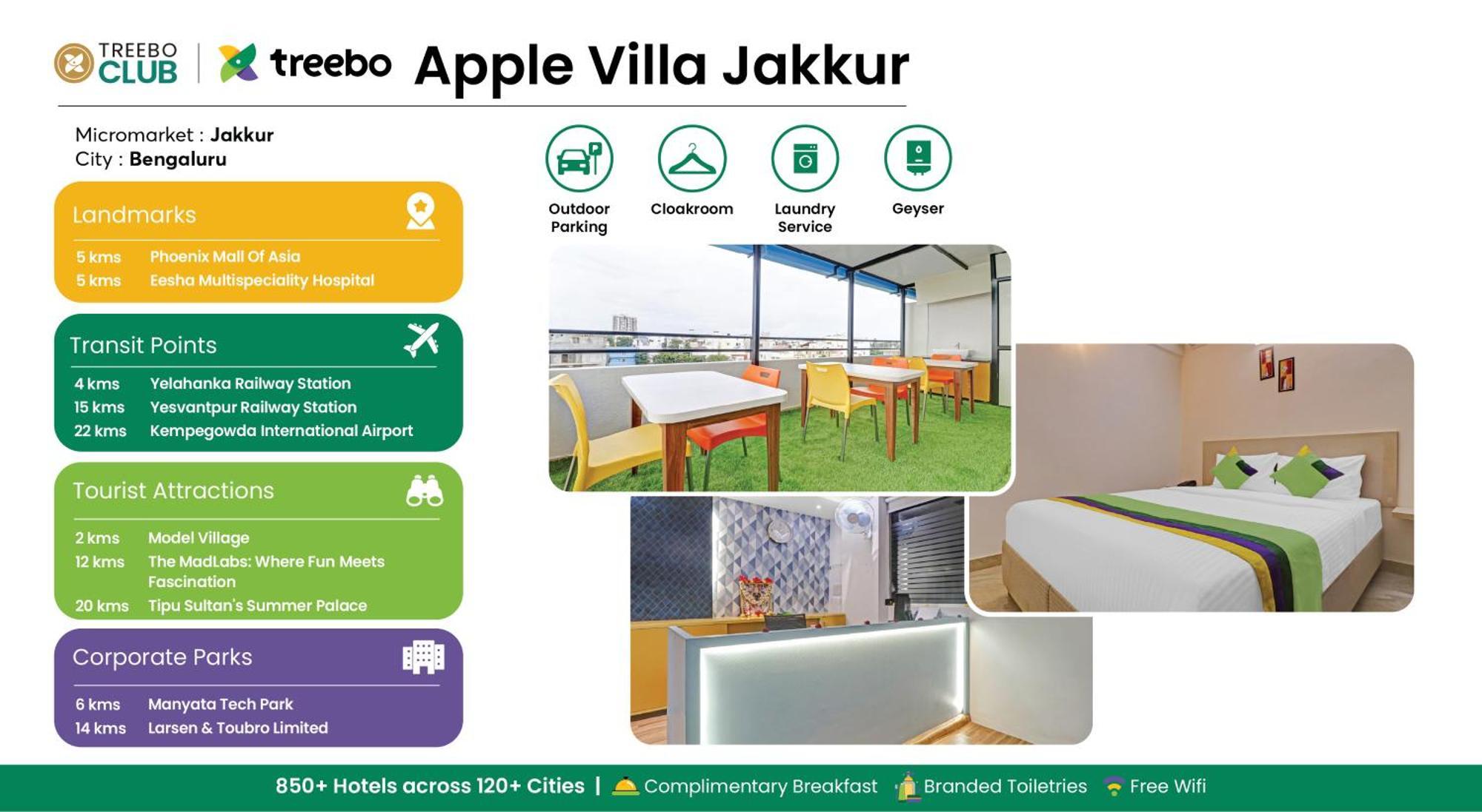 Treebo Apple Villa Бангалор Экстерьер фото